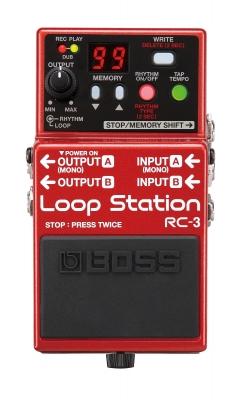 Boss Rc3 Loop Station - PÉdale Looper - Variation 2
