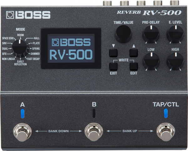 Boss RV-500 Reverb Reverb, delay & echo effect pedal 