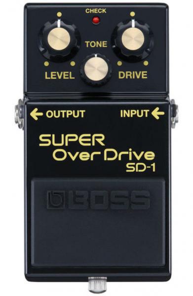 Pédale overdrive / distortion / fuzz Boss 40th Anniversary SD-1-4A Super Overdrive Ltd