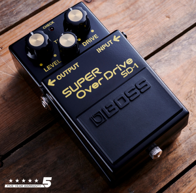 Boss Sd-1-4a Super Overdrive 40th Anniv. Ltd - PÉdale Overdrive / Distortion / Fuzz - Variation 1