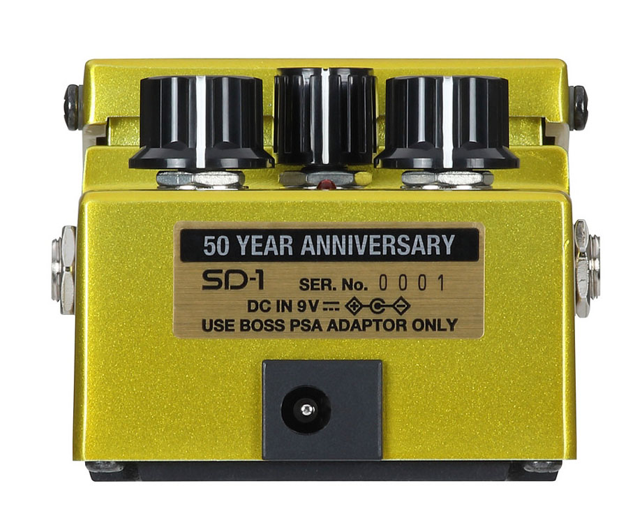 Boss Sd-1-b50a Super Overdrive 50th Anniversary - PÉdale Overdrive / Distortion / Fuzz - Variation 1