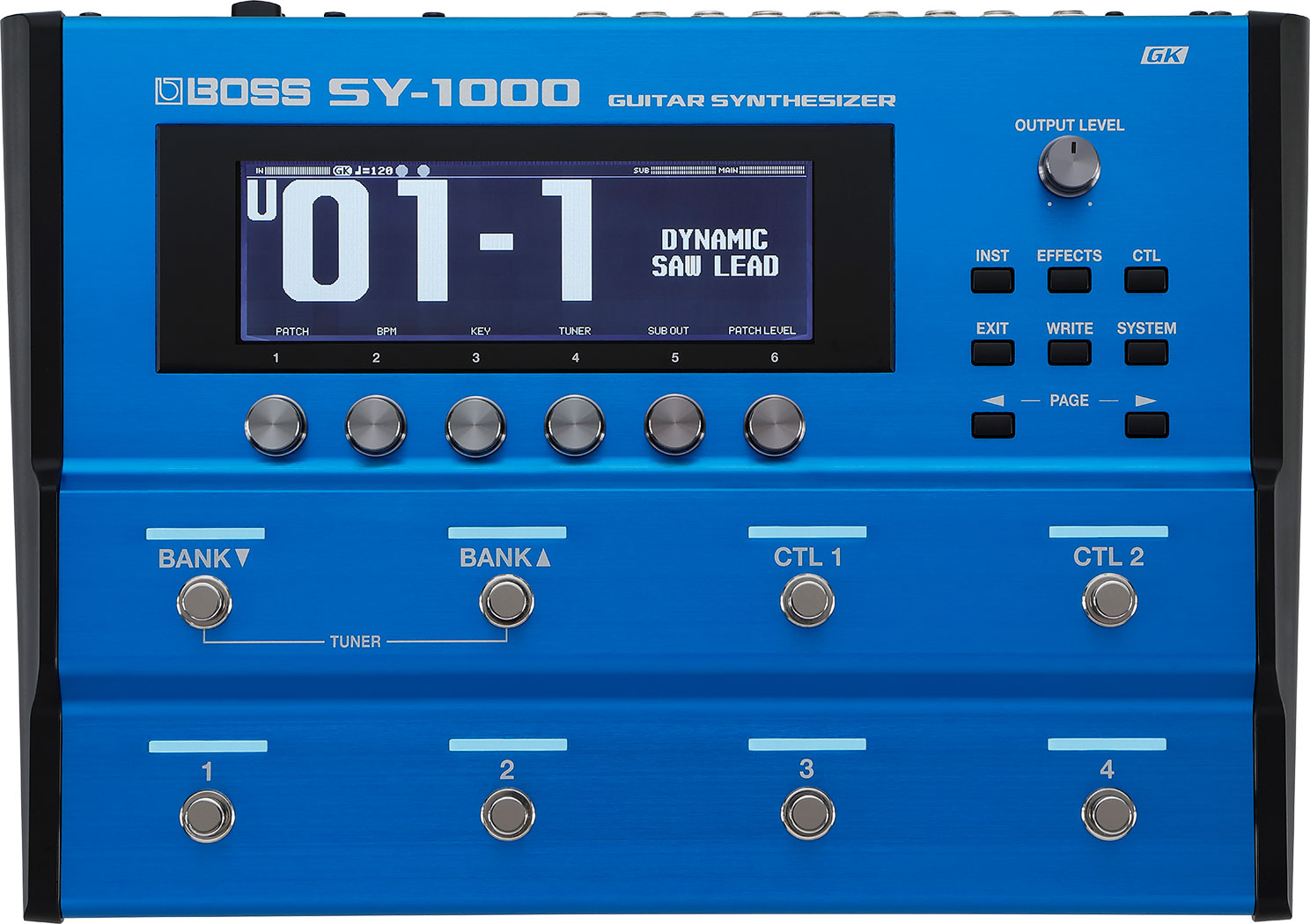 Pédale synthétiseur guitare Boss SY1000 Guitar Synthesizer