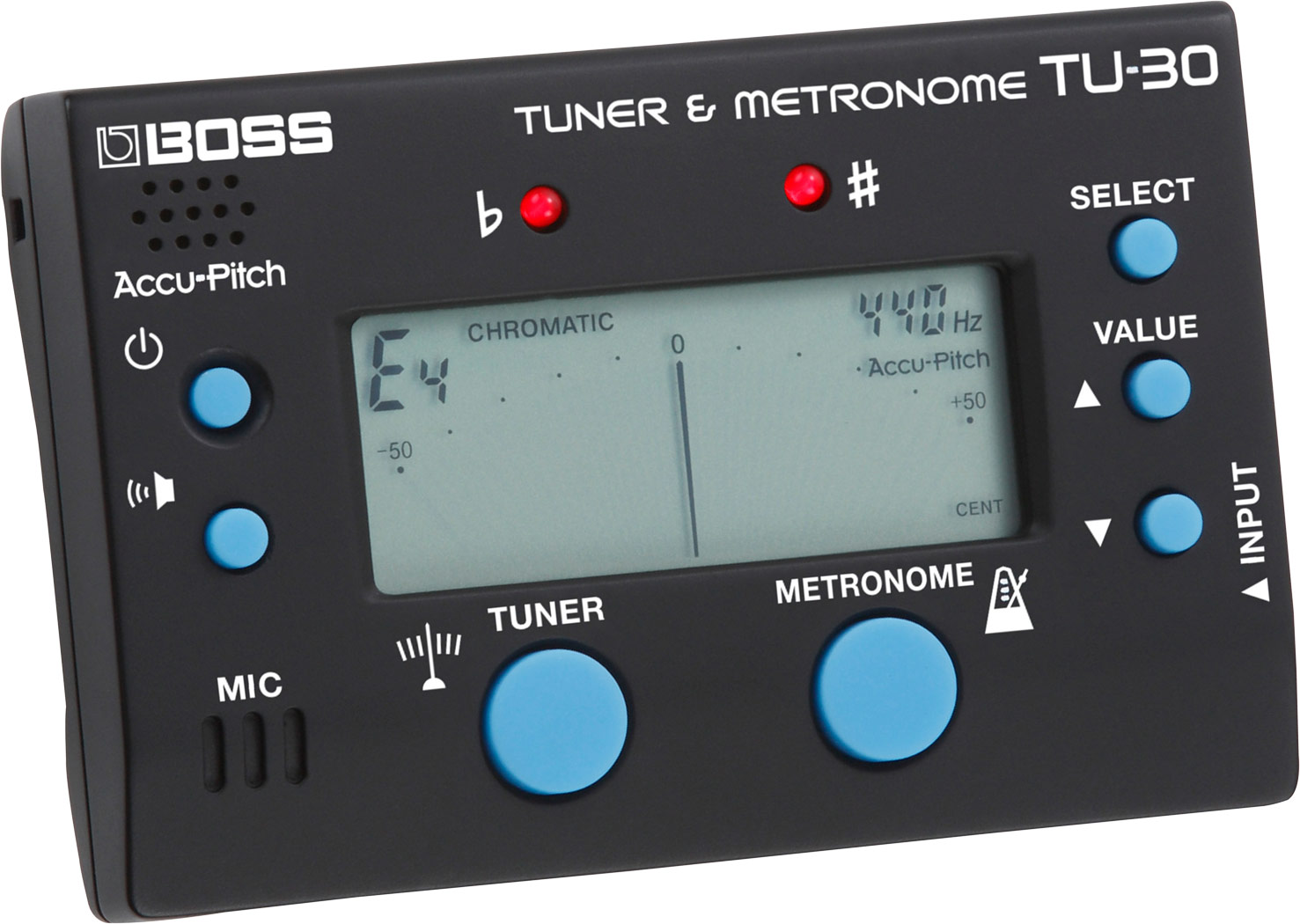 Boss Tu-30 Tuner & Metronome 2016 - Accordeur - Variation 1