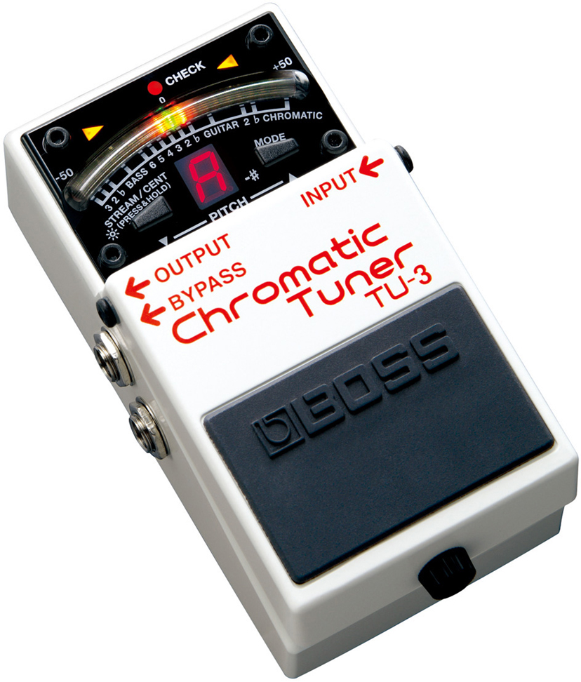 TU-3 Chromatic Tuner Pedale accordeur Boss