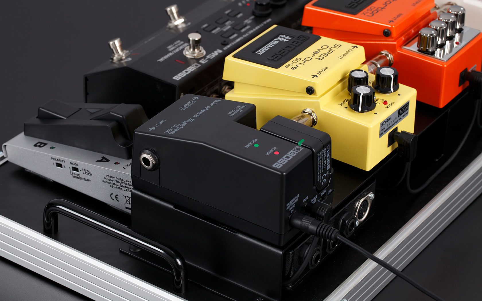 Boss Wl-50 Wireless Guitar System Integration Pedalboard - Micro Hf Instruments - Variation 4