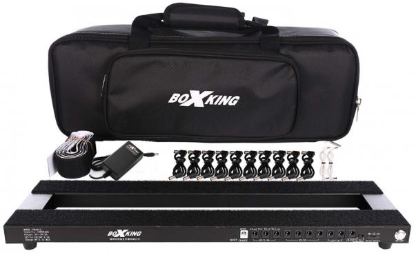 Pedalboards Boxking PB4813 Powered Rechargeable Pedalboard +Bag