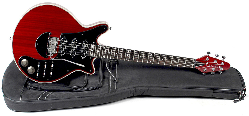Brian May Red Special Trem 3s Eb - Antique Cherry - Guitare Électrique Signature - Variation 1