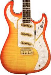 Guitare électrique forme str Burns Shadow Special Club - Cherry sunburst