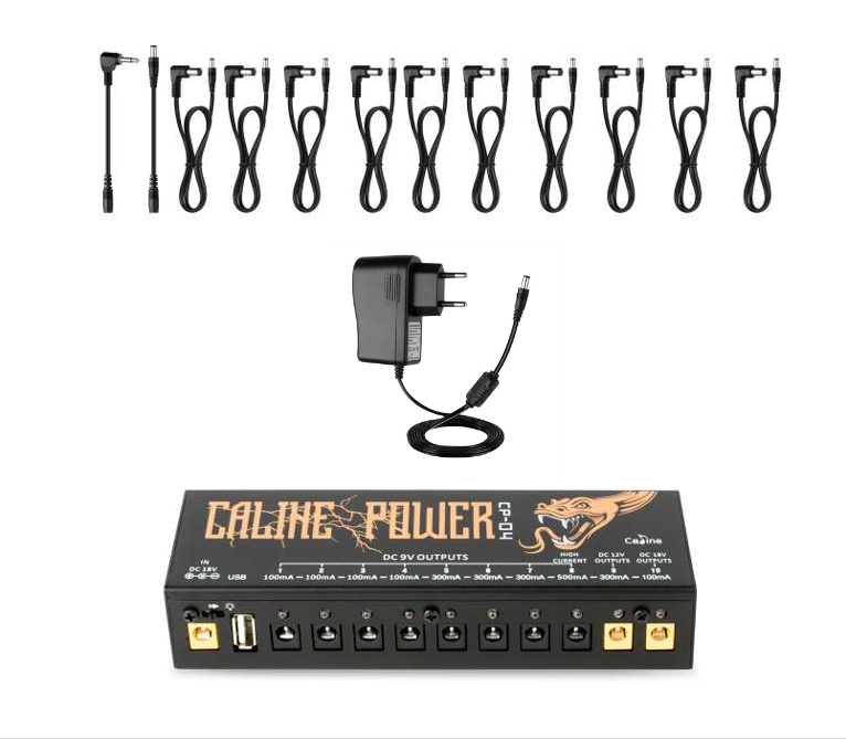 Caline Cp-04 Power Isolated 10 + Usb - Alimentations PÉdales - Variation 2