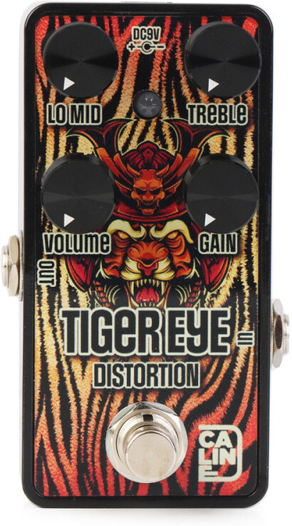 Caline Tiger Eye Distortion - PÉdale Overdrive / Distortion / Fuzz - Main picture