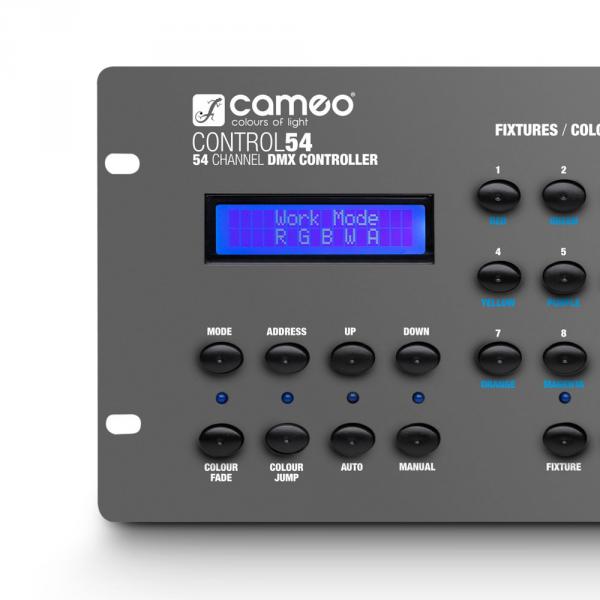 Contrôleur et interface dmx Cameo CONTROL 54