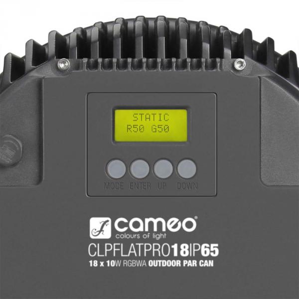 Projecteur à leds extérieur Cameo flat Pro 18 IP65