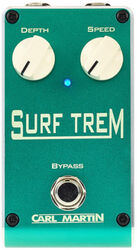 Pédale chorus / flanger / phaser / tremolo Carl martin Surf Trem