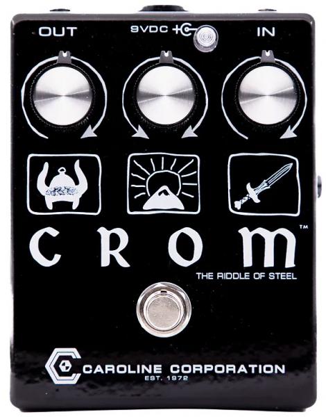 Pédale overdrive / distortion / fuzz Caroline guitar Crom The Riddle Of Steel Fuzz