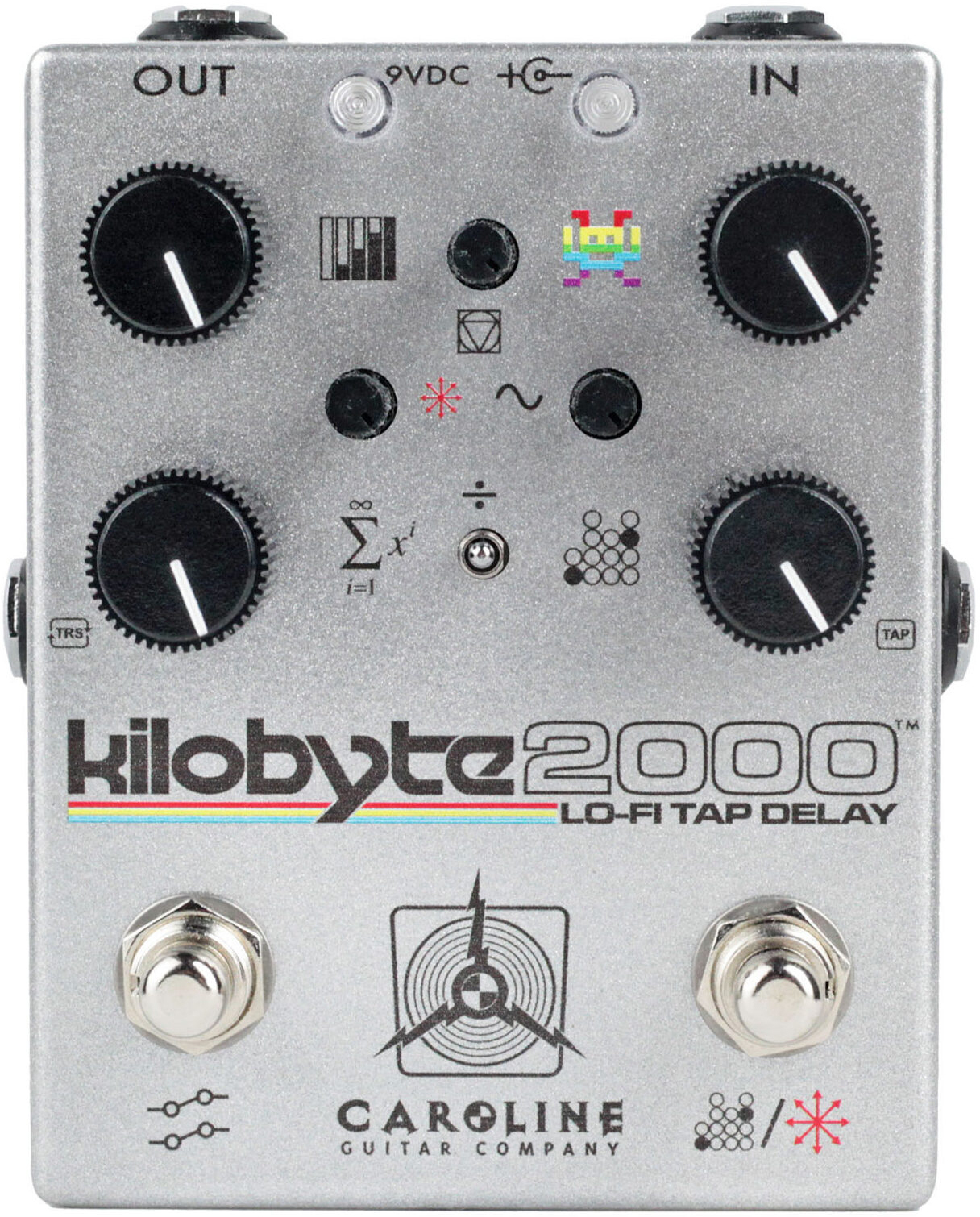 Caroline Guitar Kilobyte 2000 Lo Fi Tap Delay - PÉdale Reverb / Delay / Echo - Main picture