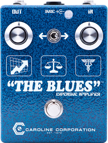 Caroline Guitar The Blues Overdrive - PÉdale Overdrive / Distortion / Fuzz - Main picture