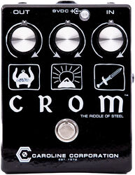 Pédale overdrive / distortion / fuzz Caroline guitar Crom The Riddle Of Steel Fuzz