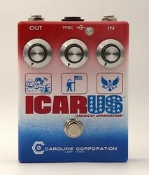 Pédale overdrive / distortion / fuzz Caroline guitar ICARUS Limited Edition