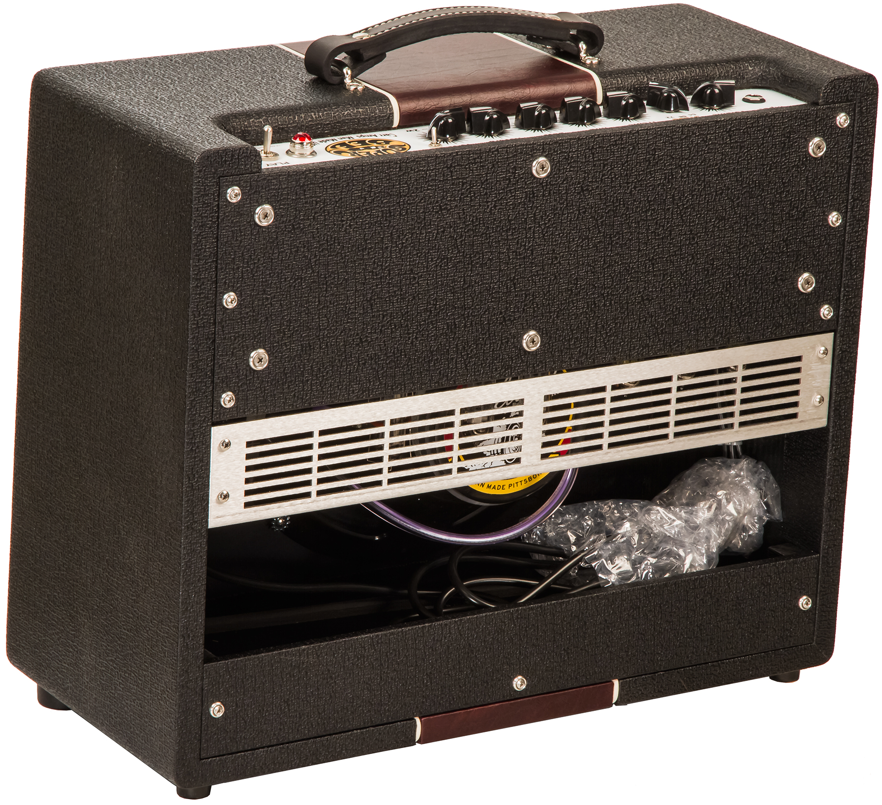 Carr Amplifiers Super Bee 1-12 Combo 10w 1x12 Black/wine - Ampli Guitare Électrique Combo - Variation 1