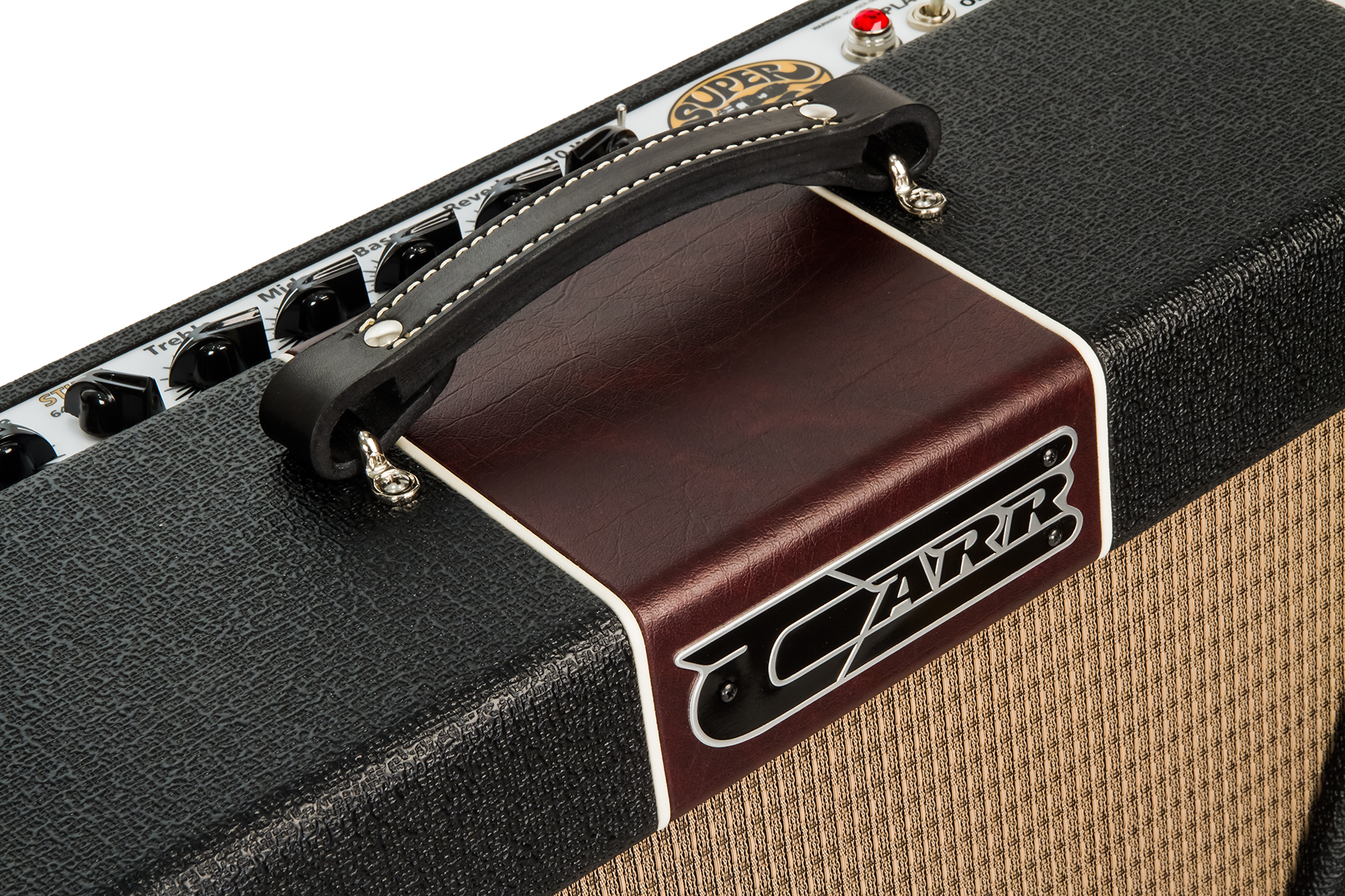 Carr Amplifiers Super Bee 1-12 Combo 10w 1x12 Black/wine - Ampli Guitare Électrique Combo - Variation 3