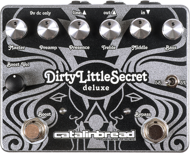 Catalinbread Dirty Little Secret Deluxe - PÉdale Overdrive / Distortion / Fuzz - Main picture