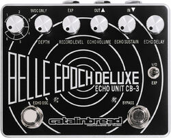 Pédale reverb / delay / echo Catalinbread Belle Epoch Deluxe Black & Silver