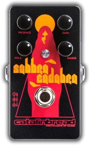 Catalinbread SABBRA CADABRA Overdrive, distortion & fuzz