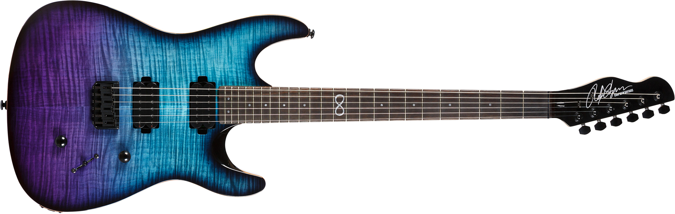 Chapman Guitars Ml1 Modern Standard V2 Hh Ht Eb - Abyss - Guitare Électrique Double Cut - Main picture