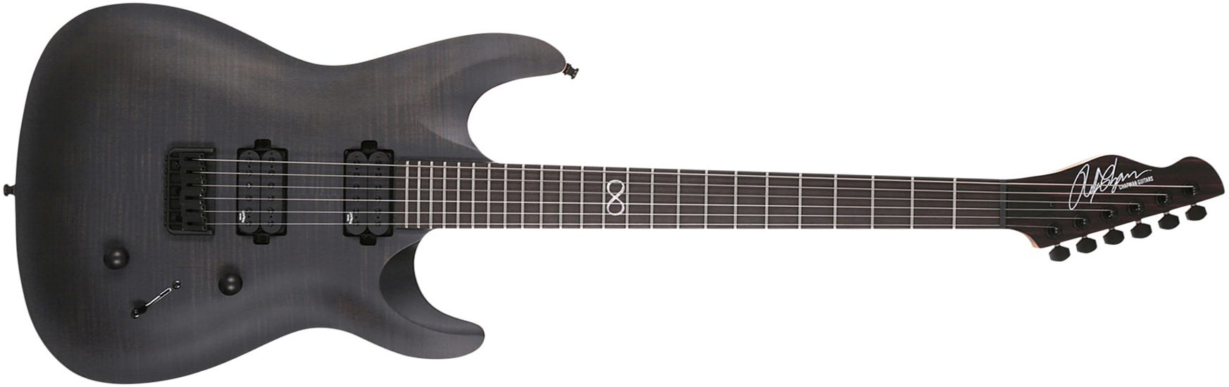 Chapman Guitars Ml1 Pro Modern Hh Ht Eb - Lunar Satin - Guitare Électrique Forme Str - Main picture