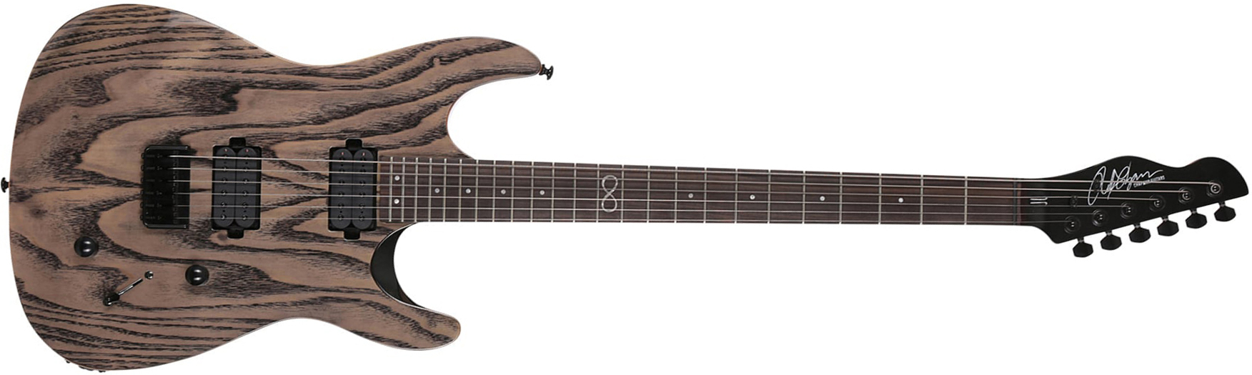 Chapman Guitars Ml1 Standard Modern V2 Baritone Hh Ht Eb - Graphite - Guitare Électrique Baryton - Main picture