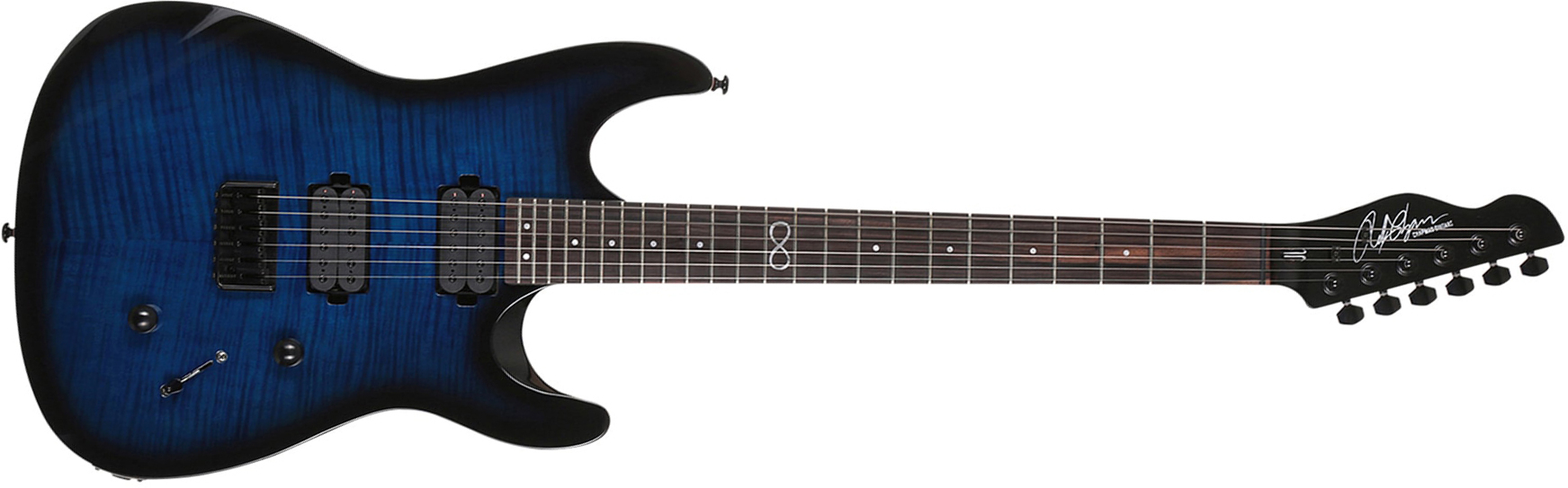 Chapman Guitars Ml1 Standard Modern V2 Hh Ht Eb - Midnight Sky - Guitare Électrique Forme Str - Main picture
