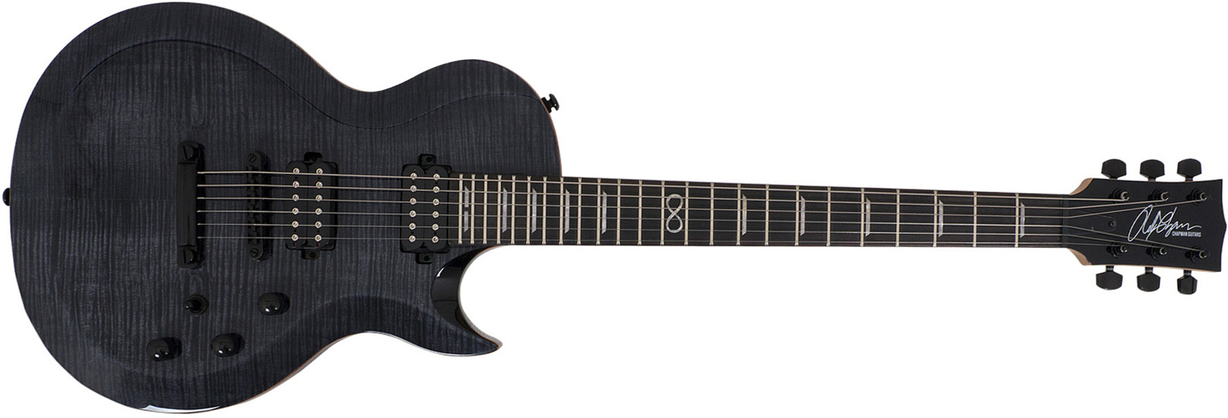 Chapman Guitars Ml2 Standard Modern V2 Hh Ht Eb - Lunar - Guitare Électrique Single Cut - Main picture