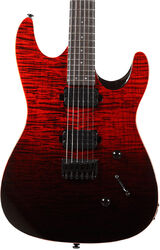 Guitare électrique forme str Chapman guitars ML1 Modern Standard V2 - Black blood