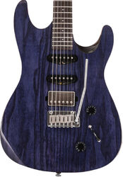 Guitare électrique forme str Chapman guitars Standard ML1 X 2022 - Trans deep blue 