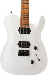 Guitare électrique forme tel Chapman guitars ML3 Pro Modern - Hot white