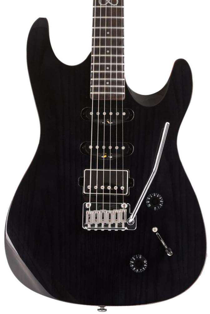 Guitare électrique solid body Chapman guitars Standard ML1 X 2022 - Trans black