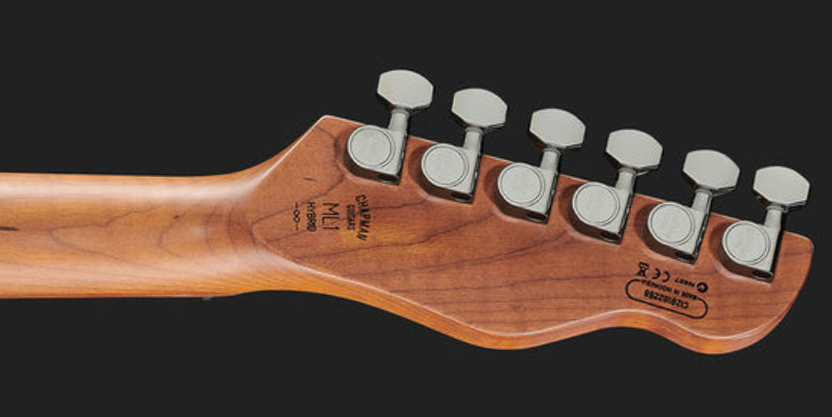 Chapman Guitars Ml1 Hybrid Standard Hss Trem Mn - Sarsen Stone Black - Guitare Électrique Forme Str - Variation 4