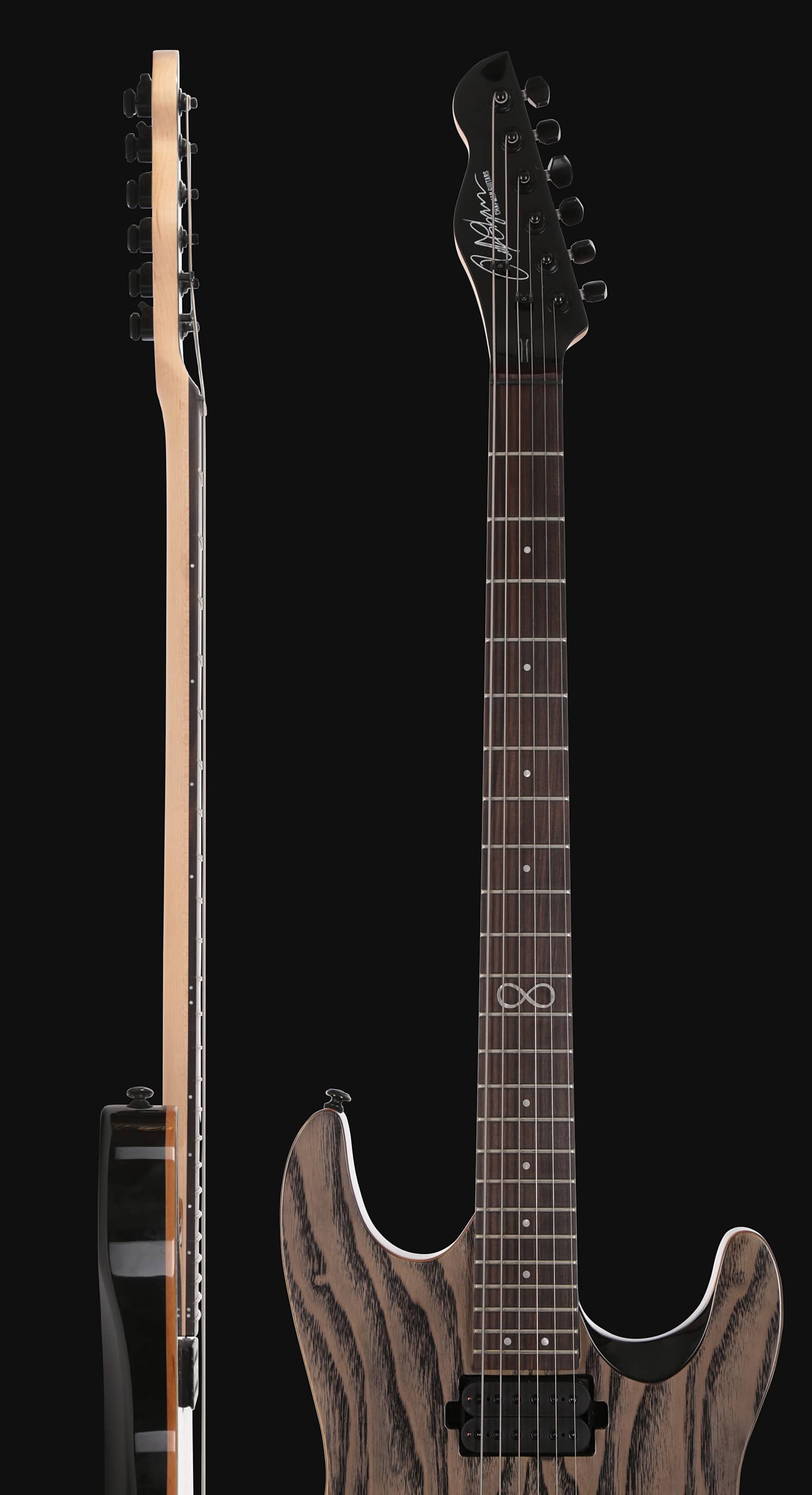 Chapman Guitars Ml1 Standard Modern V2 Baritone Hh Ht Eb - Graphite - Guitare Électrique Baryton - Variation 3
