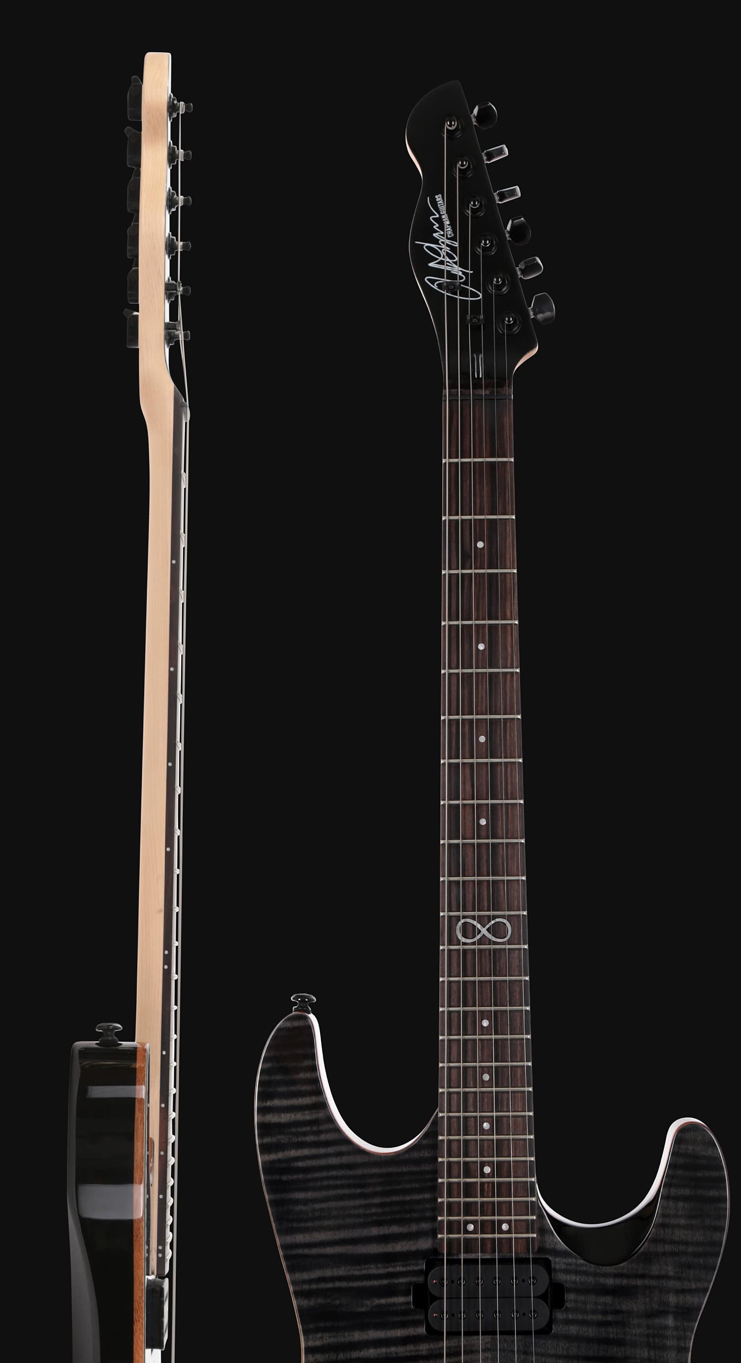 Chapman Guitars Ml1 Standard Modern V2 Hh Ht Eb - Lunar - Guitare Électrique Double Cut - Variation 3