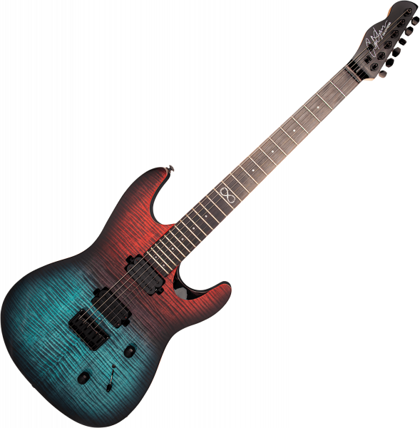Guitare électrique solid body Chapman guitars Standard ML1 Modern V2 - Red sea