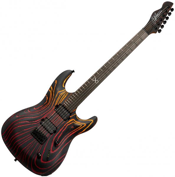 Guitare électrique solid body Chapman guitars Pro ML1 Pro Modern - Black sun