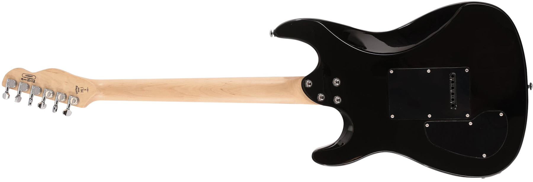 Chapman Guitars Ml1x 2022 Hss Trem Eb - Trans Deep Red - Guitare Électrique Forme Str - Variation 1