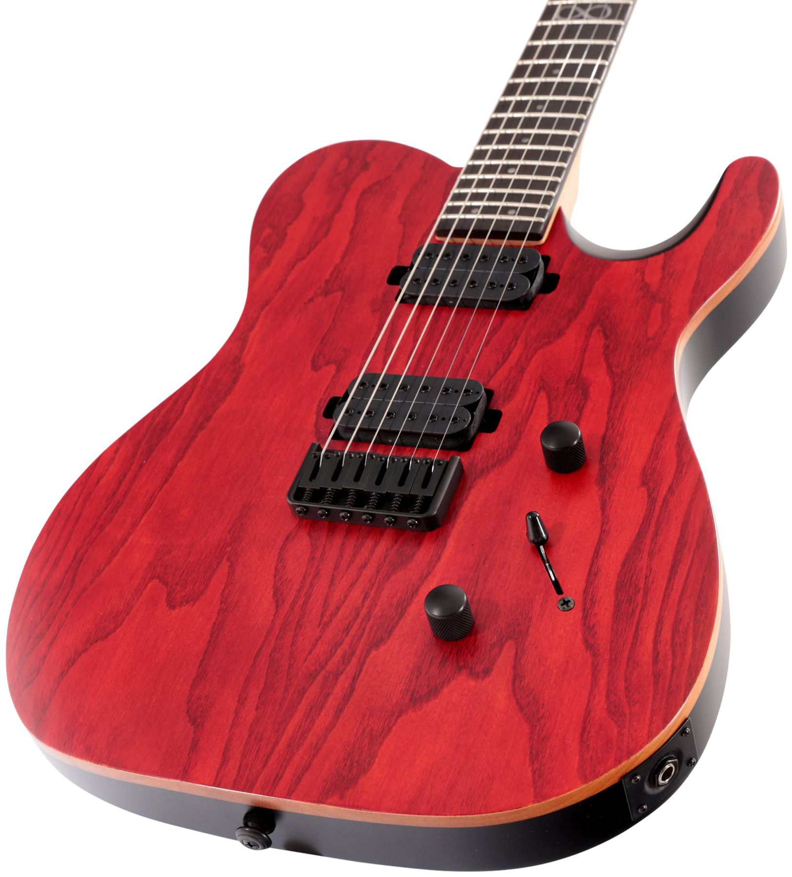 Chapman Guitars Ml3 Modern 2022 Standard 2h Ht Eb - Deep Red Satin - Guitare Électrique Forme Tel - Variation 3