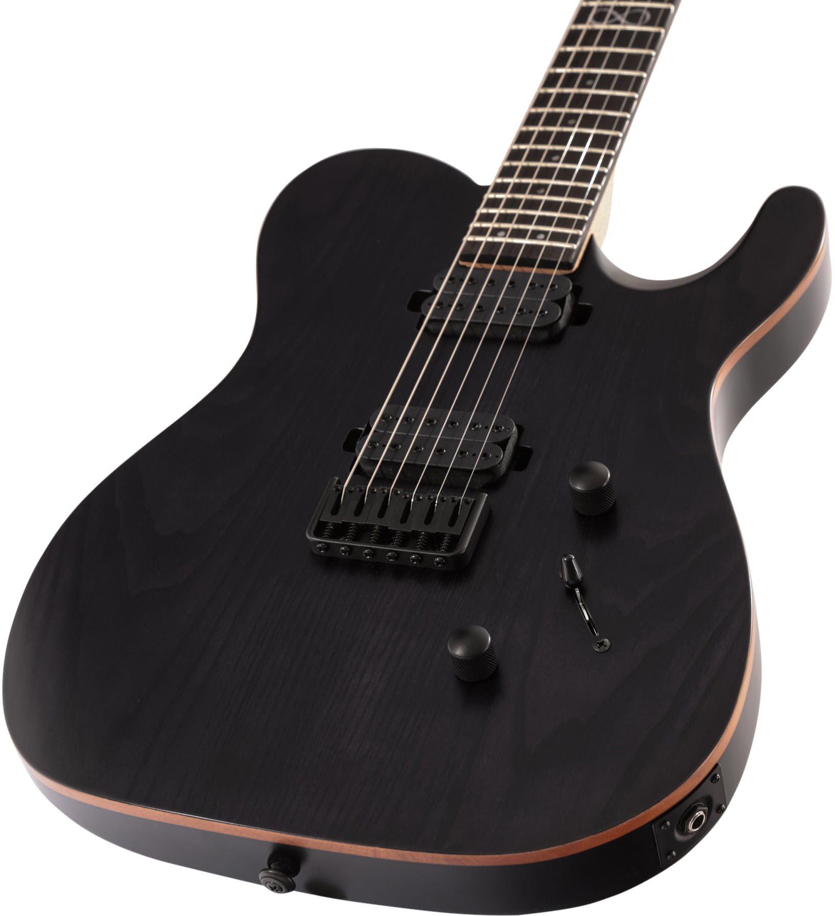 Chapman Guitars Ml3 Modern 2022 Standard 2h Ht Eb - Slate Black Satin - Guitare Électrique Forme Tel - Variation 3