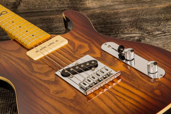 Guitare électrique solid body Chapman guitars Standard ML3 Traditional - tobacco ash