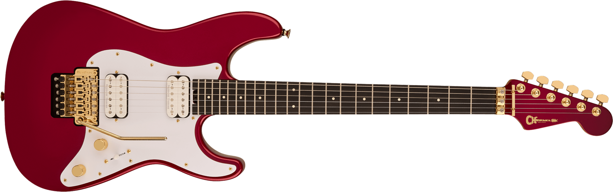 Charvel So-cal Sc1 Style 1 Hh Fr Pro-mod 2h Seymour Duncan Eb - Candy Apple Red - Guitare Électrique Forme Str - Main picture