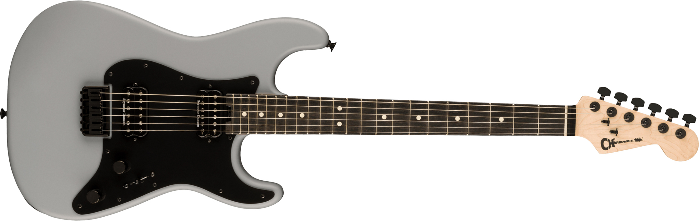 Charvel So-cal Style 1 Hh Ht E Pro-mod 2h Seymour Duncan Eb - Primer Gray - Guitare Électrique Forme Str - Main picture