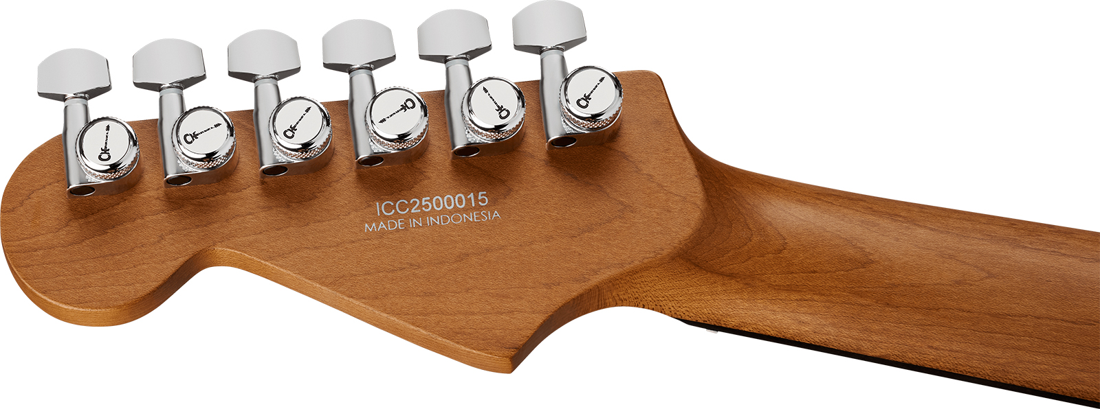 Charvel Dinky Dk24 Hh 2pt Eb Qm Pro-mod Plus 2h Seymour Duncan Trem Eb - Chlorine Burst - Guitare Électrique Forme Str - Variation 3