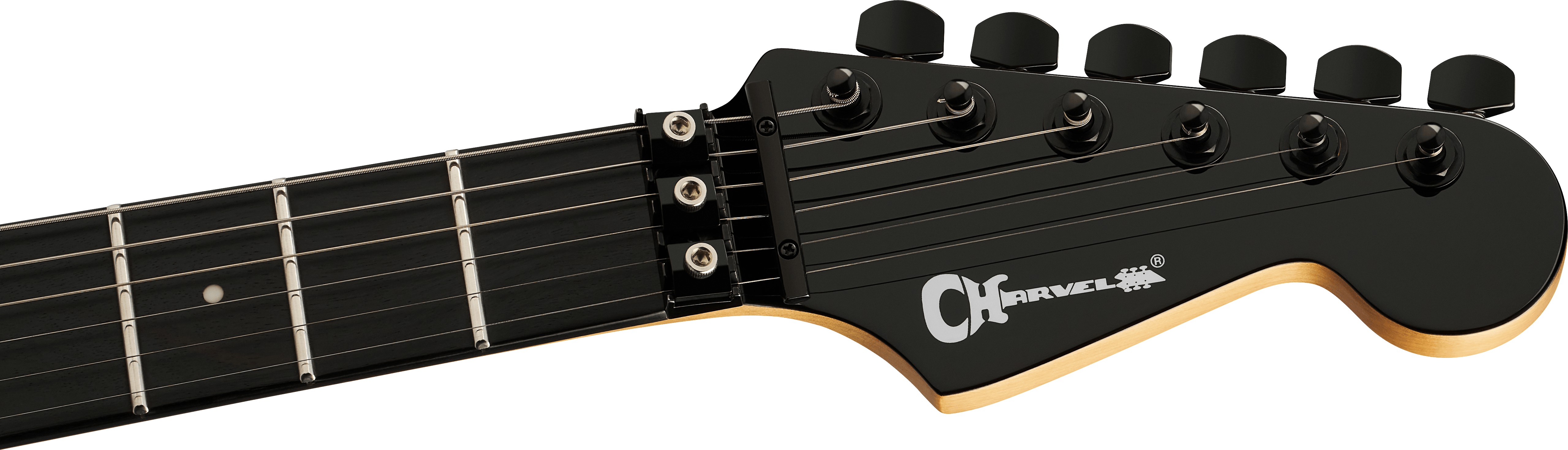 Charvel Dk24 Pro Mod Dinky Qm Plus Hh Fr Eb - Cloaked Emerald Green - Guitare Électrique Forme Str - Variation 4