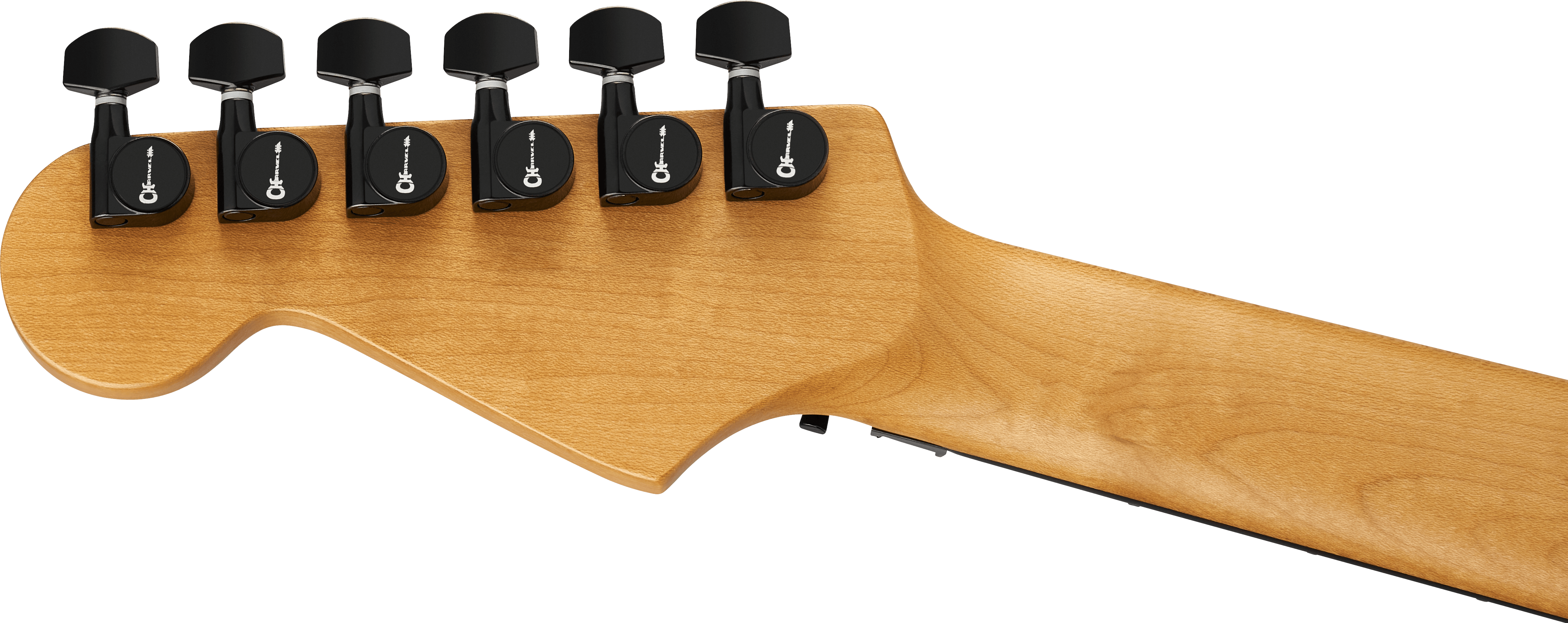 Charvel Dk24 Pro Mod Dinky Qm Plus Hh Fr Eb - Cloaked Emerald Green - Guitare Électrique Forme Str - Variation 5